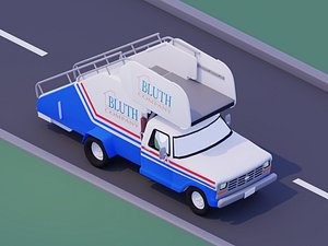 Staircar arrested development- Low Poly