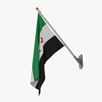Wall Flag Syria - new flag