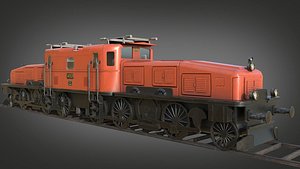 3D model Class Ce 68 II Crocodile Electric Locomotive