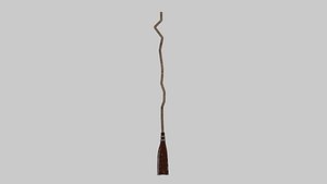 3d witch broom