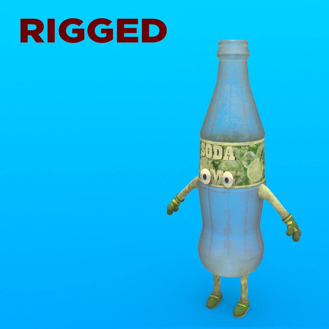 Cartoon Characters 3D https://p.turbosquid.com/ts-thumb/cx/tNdWPI/eg/_bottle1_rigged2/jpg/1641195091/1920x1080/fit_q87/fb4aaf0b5073fc39d9f5c67bfa3db6b4bce91465/_bottle1_rigged2.jpg