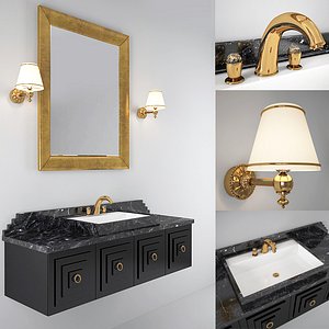 the console in the bathroom 2