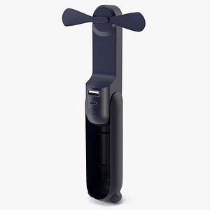 Handheld Mini Fan Blue