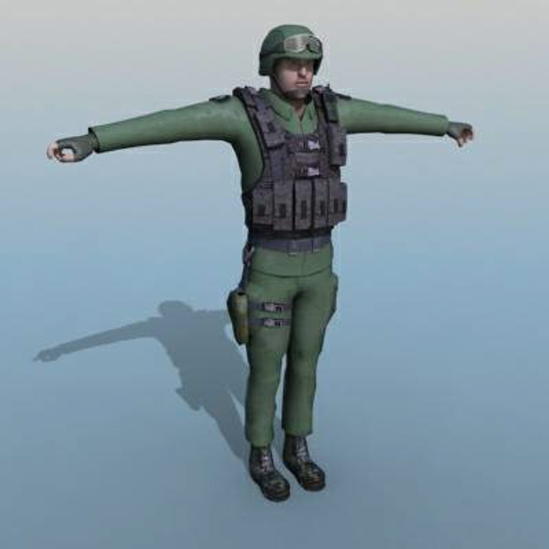 max ranger soldier human