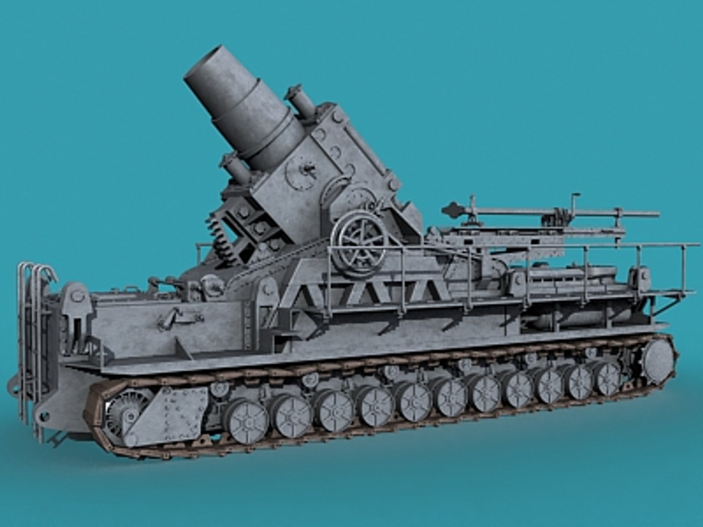 3d Model Cannon