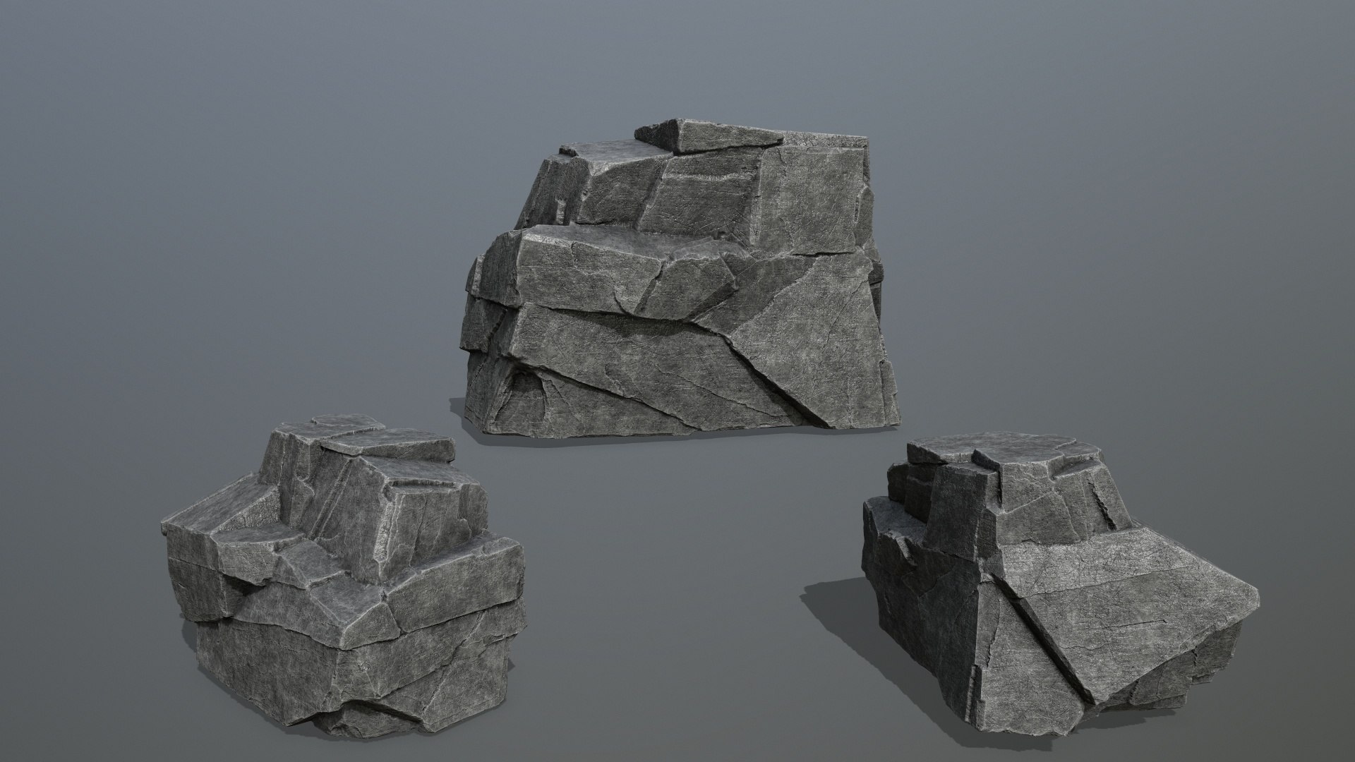 3D Model Rocks - TurboSquid 1889427