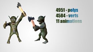 fantastic character ax 3D