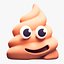 Smiling Faces Poop Emoji Collection