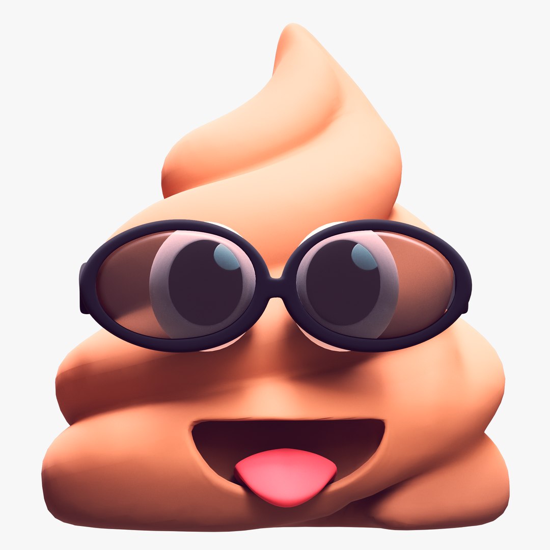 3D Smiling Faces Poop Emoji Collection - TurboSquid 1986811