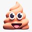 Smiling Faces Poop Emoji Collection