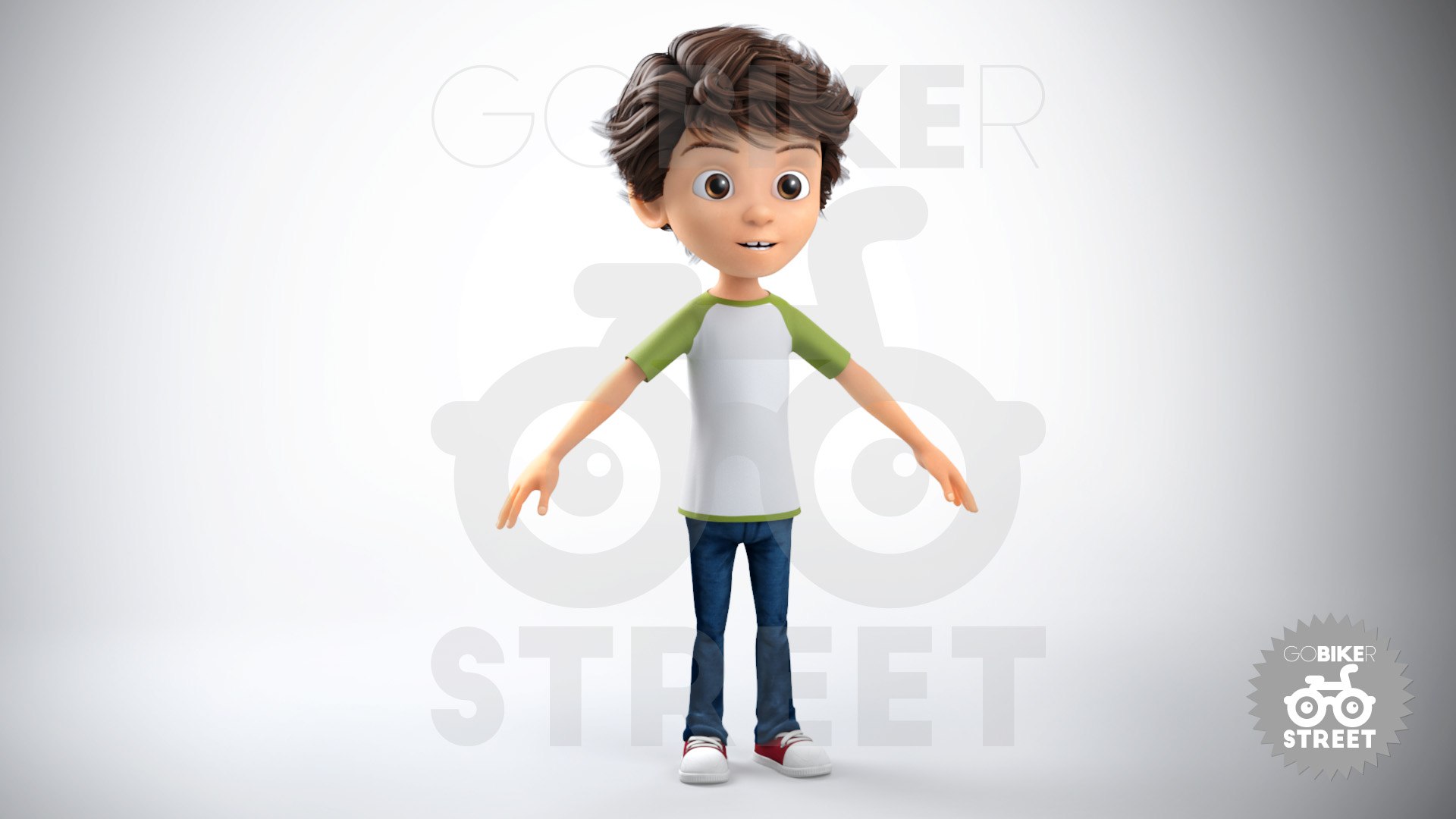 Peter Boy Cartoon 3D Model - TurboSquid 1735113