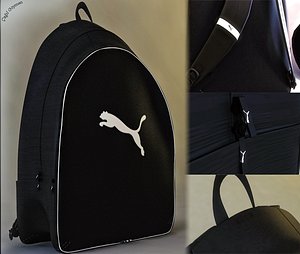 3d puma backpack model