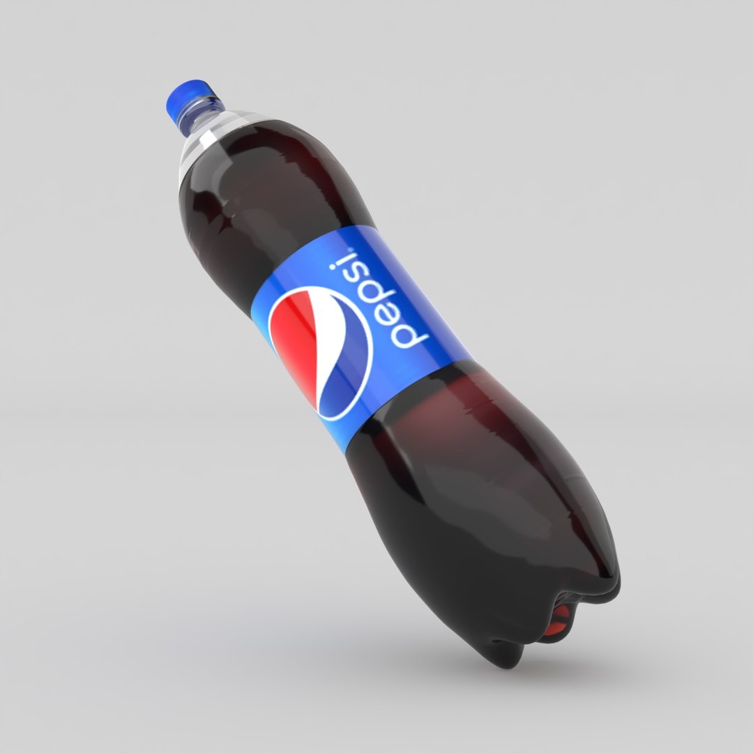 Pepsi 2 Liters Bottle 3D Model - TurboSquid 2026991