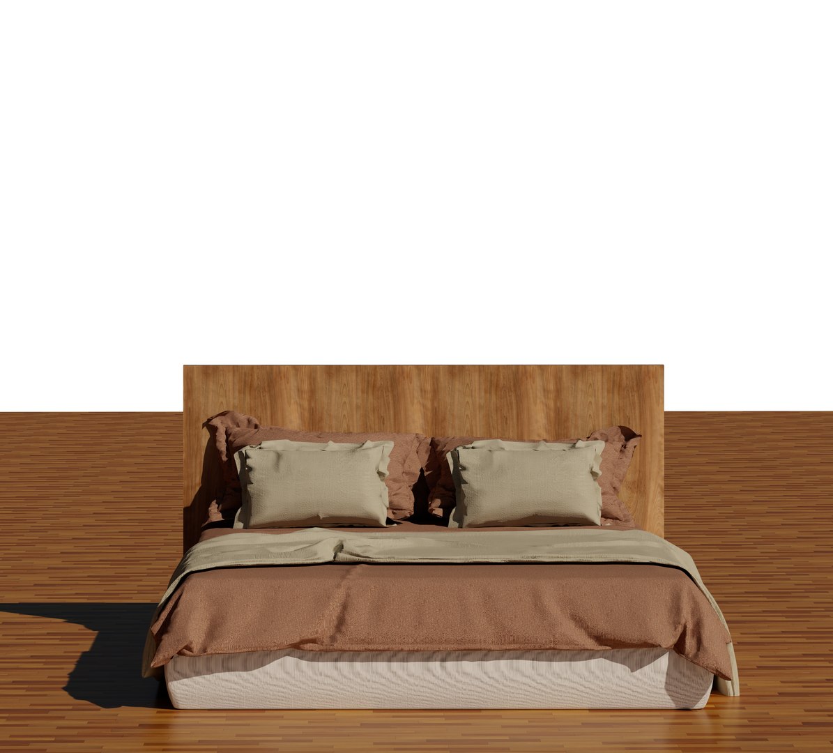 New Bed 03 3D - TurboSquid 1781267