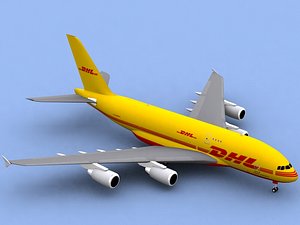 Airbus A380 F DHL