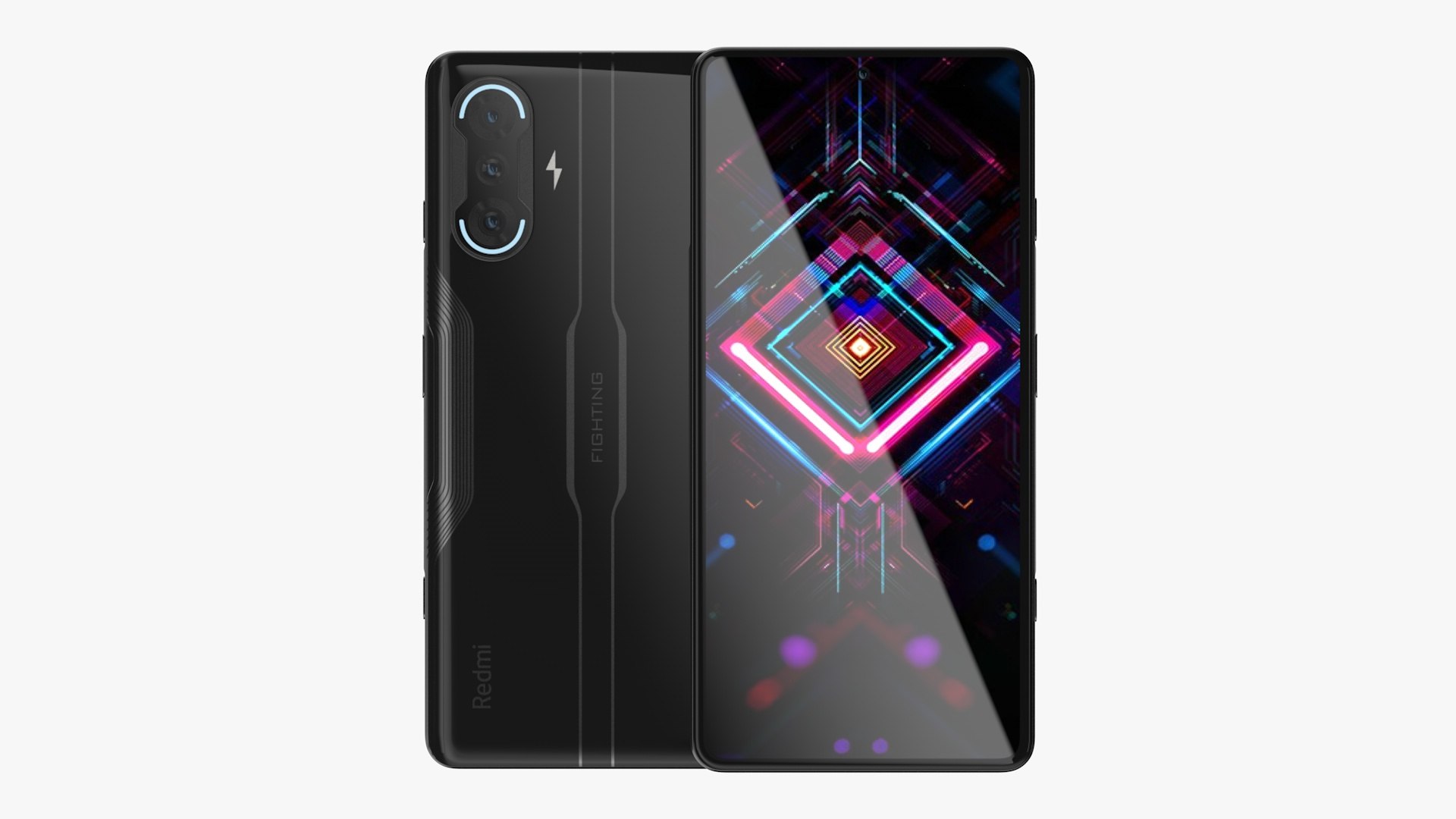 3D Xiaomi Redmi K40 Gaming Edition Black Model - TurboSquid 1732772