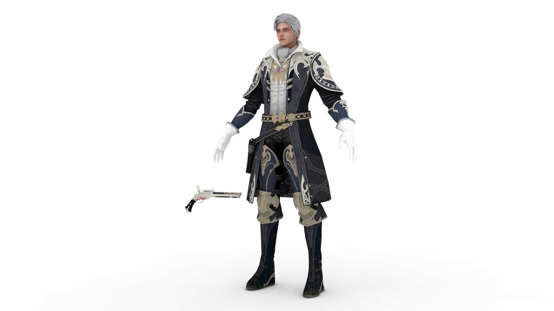 3D Prince Warrior Lord Royal Model Model - TurboSquid 1968903