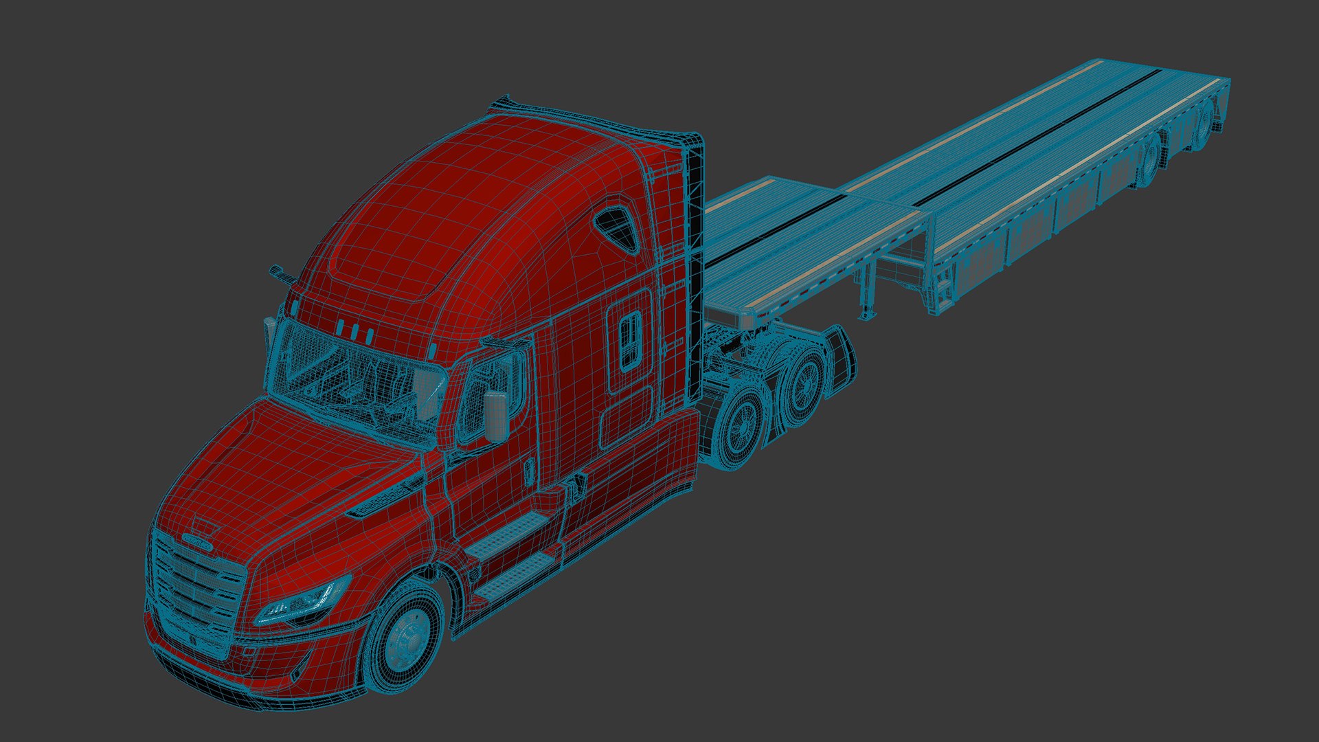 Freightliner Cascadia 2025 Flatbed Trailer 02 3D model https://p.turbosquid.com/ts-thumb/cy/Z6K7s9/25/freightlinercascadia2025flatbedtrailer02_05/jpg/1775161535/1920x1080/fit_q87/7fef1fdbe1d856282a0f9f63cedc14b93af7720b/freightlinercascadia2025flatbedtrailer02_05.jpg
