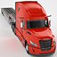 Remorque plateau Freightliner Cascadia 2025 02
