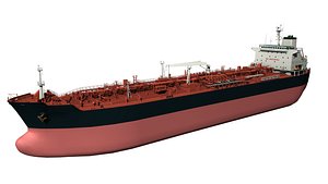 oil product tanker 3D model