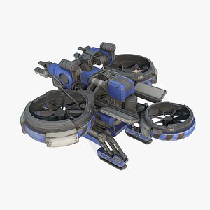 Science fiction surveillance drone