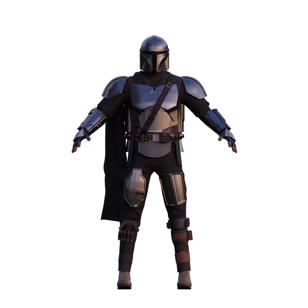 Mandalorian 3D Model - TurboSquid 1669985