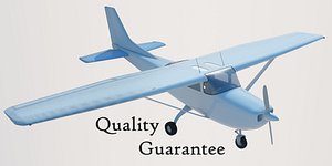 cessna 172 3d model