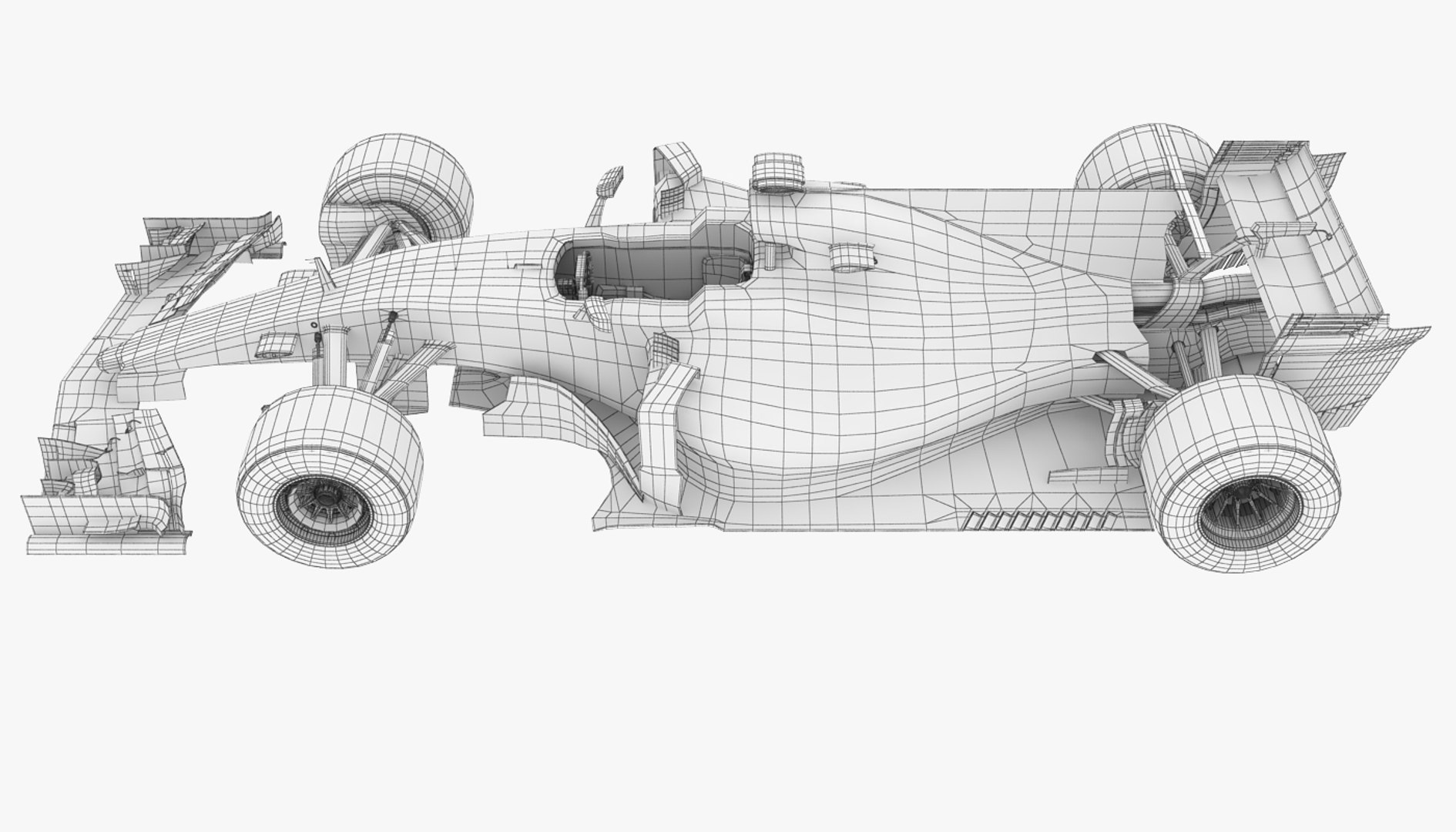 F1 Williams Martini Racing 3d C4d