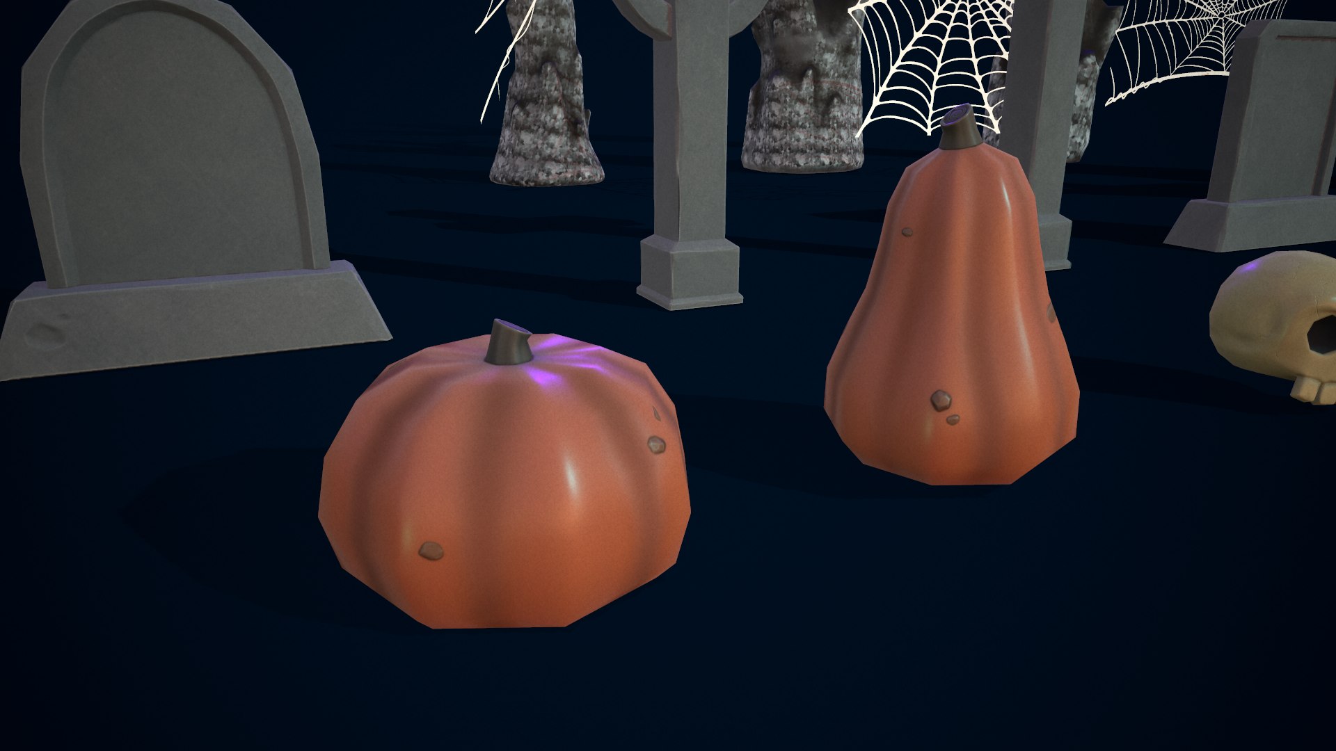 3D Spooky Pack V3 - Game-Ready 3D Halloween Assets - TurboSquid 2144939