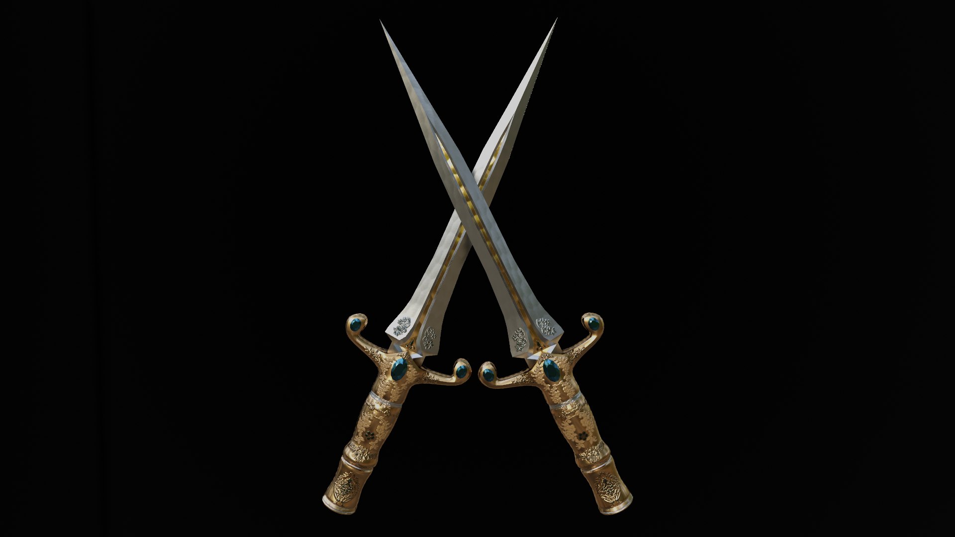 Stylized Dagger Model - TurboSquid 1973303