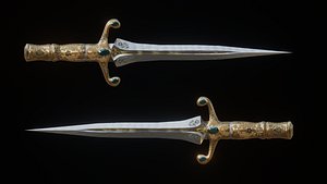 Stylized Dagger model