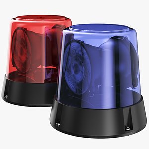 Detailed Police Light model