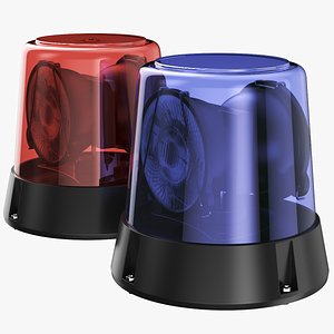 Detailed Police Light