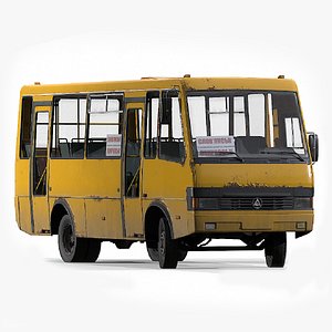 BAZ - Etalon Bus 3D model
