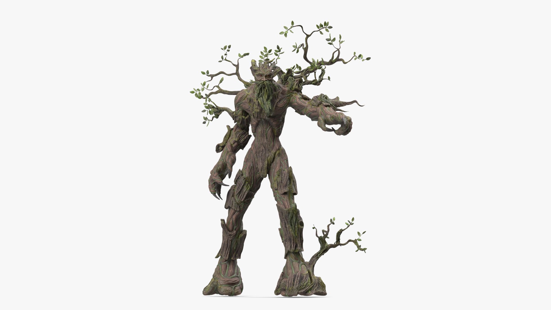 Tree Ent Pointing Pose 3D model preview