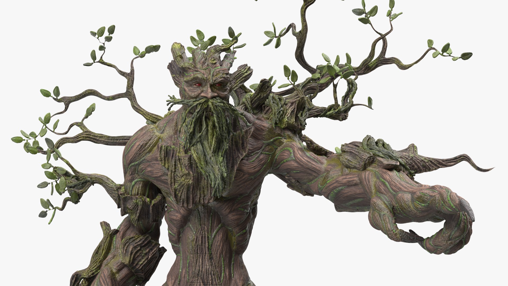 3D Tree Ent Pointing Pose - TurboSquid 2177838