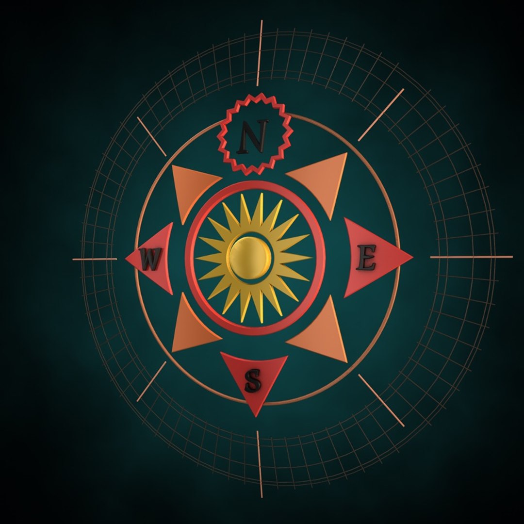 3dsmax Compass Roses