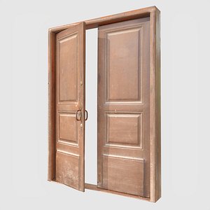 Old door scanned 001 3D model