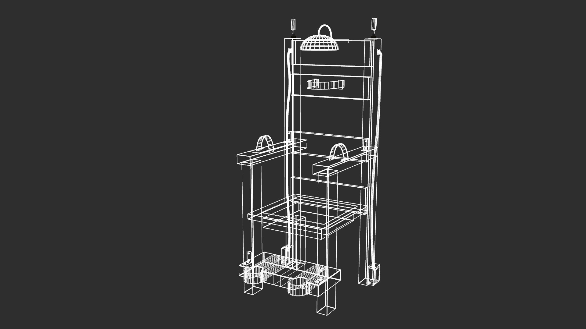 Electric Chair - Punishment low-poly 3d model 3D https://p.turbosquid.com/ts-thumb/cz/NljWE4/Q9/wire/png/1781430193/1920x1080/fit_q87/549645328bc9fd40594e5f24868e7e822486617c/wire.jpg