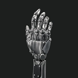 cybernetic robotic hand - 3D model