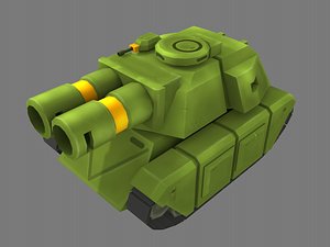super tank 3D model