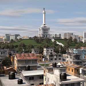 3D Santiago De Los Caballeros