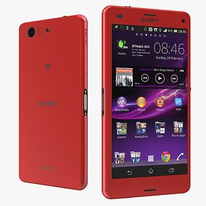 3d sony xperia z3 compact model