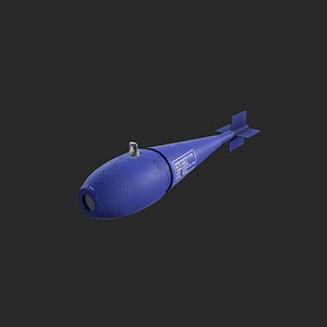 3D model mk 76 practice bomb