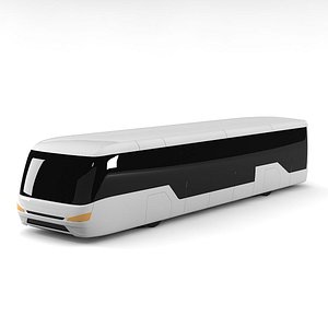 Airport Low Poly Bus