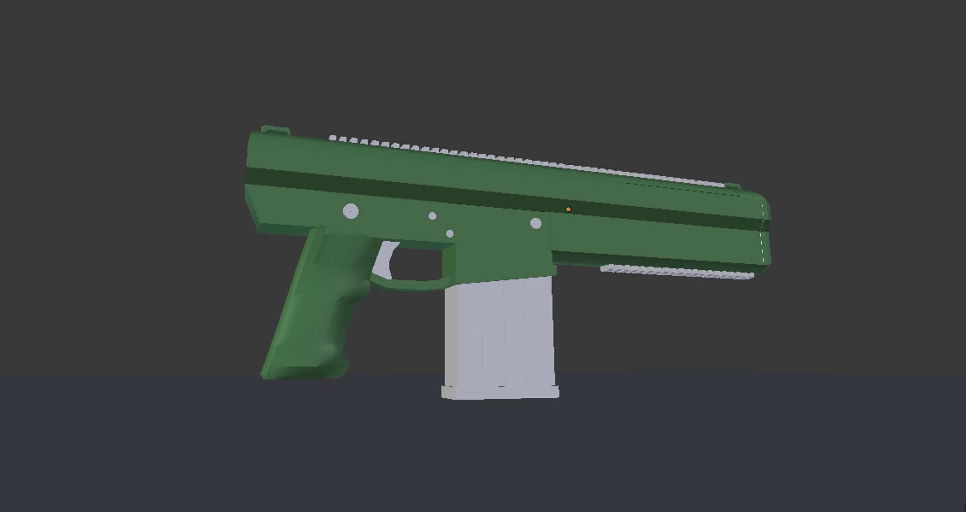 45 Caliber Compact Assault Rifle 3d Model