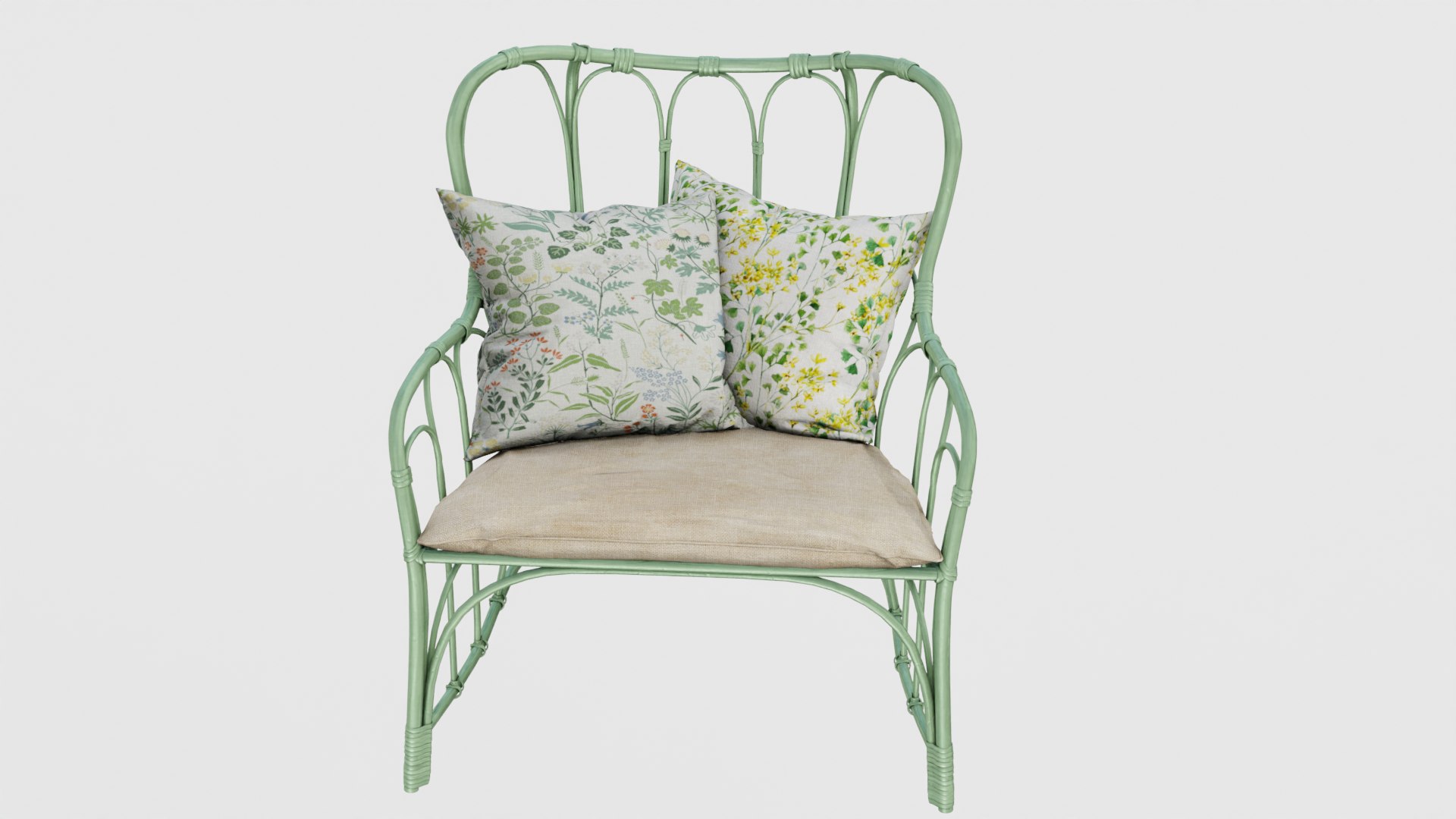 Weldon Rattan Chairs 3D 모델 - TurboSquid 2023442