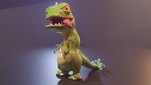 Dragon dancer 3D model