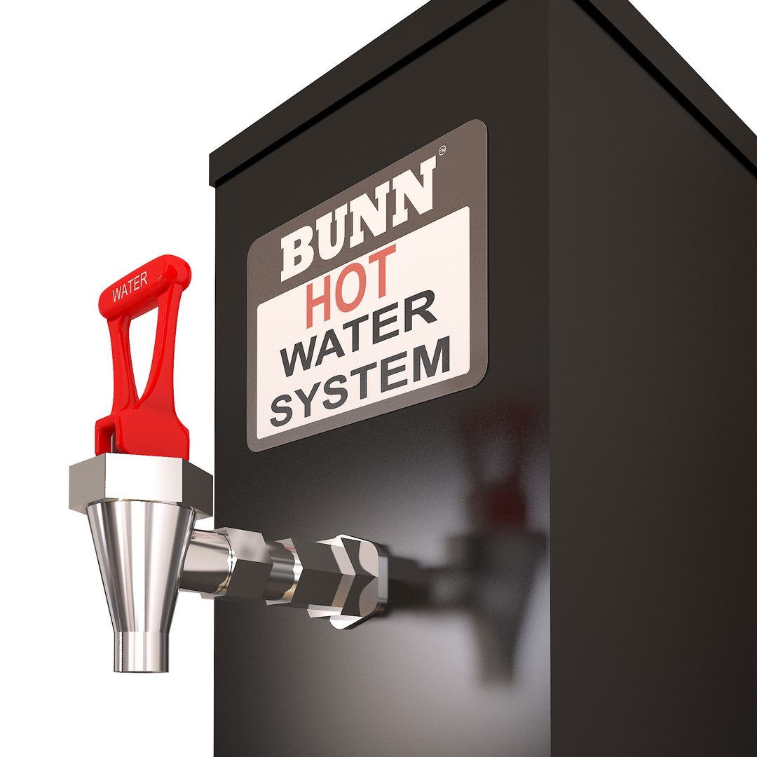 Bunn Hot Water System HW2 3D Model TurboSquid 1840520