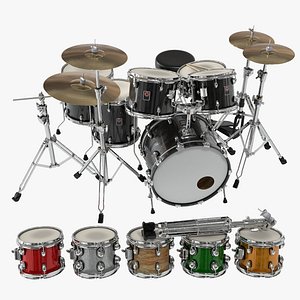 Drumset Rigged